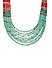 Multicolored Beaded Layered Necklace For Women