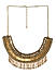 Gold Tone Beaded Necklace For Women