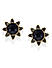 Blue Floral Stud Earring For Girls