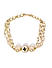 Women Gold-Toned Metal Link Bracelet