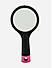 Black Multicolor Paddle Hair Brush With Mirror