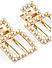 Set of 2 Pearl Gold Plated Bumpit Hair Pin