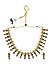 Ruby Emerald Pearls Gold Plated Jewellery Set 