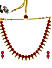 Ruby Emrald Gold Plated Jewellery Set