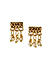 White Beads Gold Plated Temple Jewellery  Set 