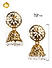  Ethnic Indian Traditional Gold and Pearl Elegant Jhumka Earrings For Women