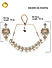 White Pearls Kundan Gold Plated Floral Crescent Jewelelry Set