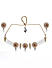 White Beaded Kundan Gold Plated Choker Set