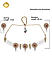 White Beaded Kundan Gold Plated Choker Set