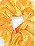 Toniq Kids Orange Light up Hair Scrunchie Rubberband For Girls