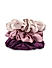 ToniQ Set of 3 Satin Multicolor Scrunchie for Women