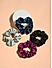 ToniQ Set of 4 Satin Multicolor Scrunchie for Women