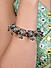 Fida Ethinic Silver plated Ghungroo Oxidised Kada Bracelet For Women