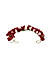 Fida Ethinic Red & White Floral Gajra Hair Accessories For Women