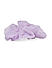 Toniq Pretty Purple Gaint organza Cloud Hair Scrunchie For Women