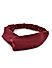 Toniq Maroon and Grey Solid Twisted Head Wrap For Women