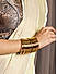 Set Of 18 Gold Plated Metal Bangles 
