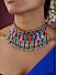 Fida Ethnic Multi Colored Aghani Choker Necklace For Women