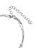 ToniQ Stylish Silver Plated Heart Charm Anklet for Women