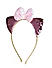 Gold-Toned and Pink Embellished Hairband