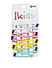 Girls Set of 7 Multicoloured Tic Tac Hair Clips