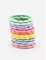 Set of 48 Multicolor Pastel Rubber Bands