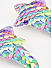Set Of 2 Multicolor Sequin Star Rainbow Kids Tic-Tac Hair Clip 
