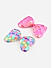 Set Of 2 Sequin Multicolor Mickey Bow Kids French Berrette 
