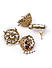 Beads Kundan Gold Plated Jhumka Earring
