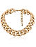 Toniq Khloe Diamond and Gold Chic Linked Choker Necklace For Women