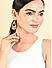 Toniq Gold Plated Floral Hook Drop & Dangler Earrings For Women