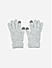 Toniq Appealing Grey  Special Winter  Seasonal Wear Synthetic Wool Glove For Women Pair