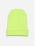 Toniq Attractive Neon Green  Special Winter  Seasonal Wear Synthetic Wool Cap For Women 