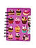 Pink Sweet Treat Cup Cake Pattern Spiral Notebook 