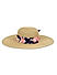 Stylish Multi colored Printed Scarf Summer Beach Hats For Women