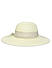 Stylish Beige Printed Scarf Summer Beach Hats For Women