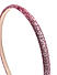 Toniq Kids  Pink and Silver Hair Band  with Set of 26 Muliticolor Glitter Rubber Band Combo Pack For Girls