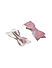Pink Glittery Bow Clip Set