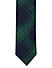 Green and Navy Checked Tie