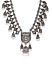 Ghungroo Silver Plated Oxidised Tribal Necklace