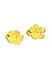 Girls Yellow Set of 2 Embellished Ponytail Holders
