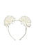 White Floral Hairband