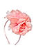 Girls Peach-Coloured Floral Hairband
