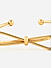 Gold Plated Adjustable Bow Cuff Bracelet