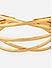 Gold Plated Twisted Cuff Bracelet 