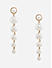 Pearls Gold Plated Drop Earring