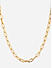 Gold Plated Linked Necklace 
