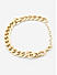 Set 4 Gold Plated Multi Linked Charm Bracelet Stacks Set