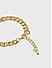 Set Of 3 Gold Plated Pearl Linked Bracelet Set 