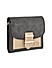 Two Tone Front Flop Wallet For Women